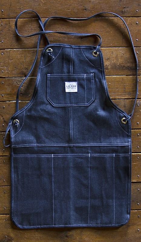 Pointer Brand Indigo Denim Apron